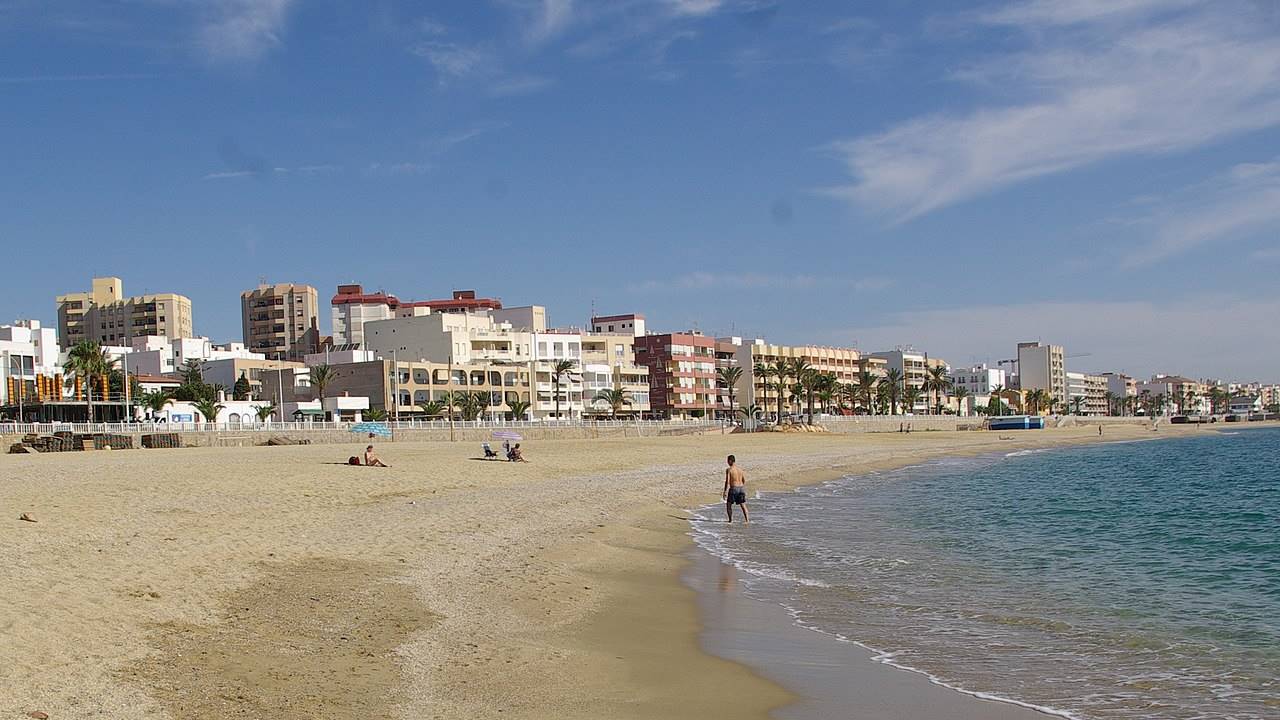 Playas del Levante Almeriense: Playa Canela en Garrucha
