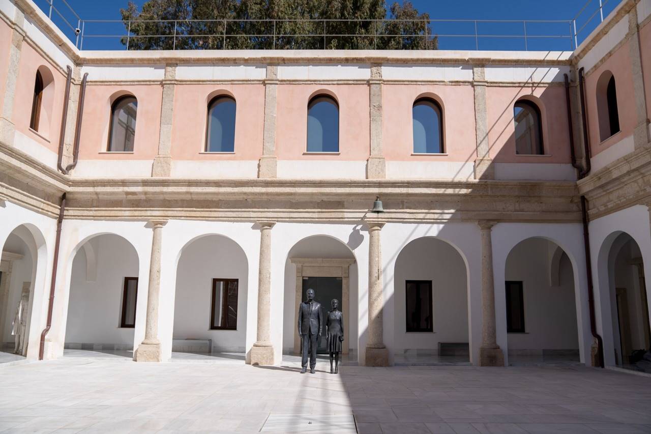 Patio del Museo del Realismo Español Contemporáneo de Almería (MUREC). | Diputación de Almería